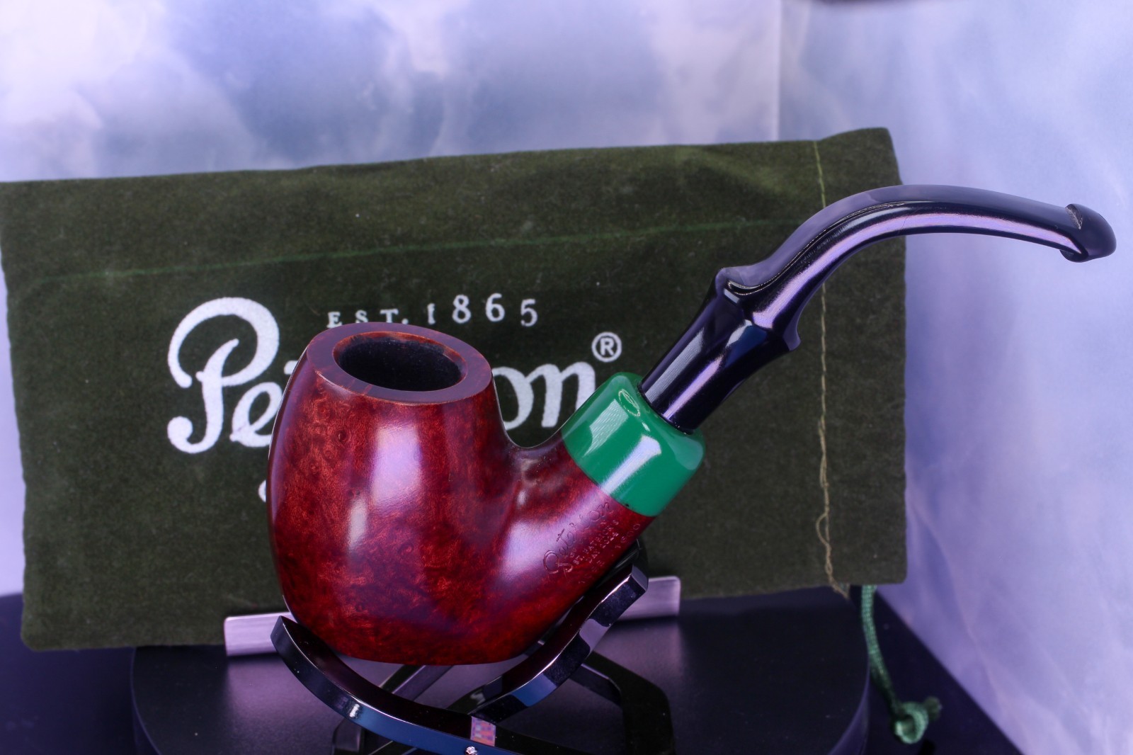 UNSMOKED Peterson 2024 St. Patrick’s Ebony Green Ferrule 306 LE /1600 PIPE