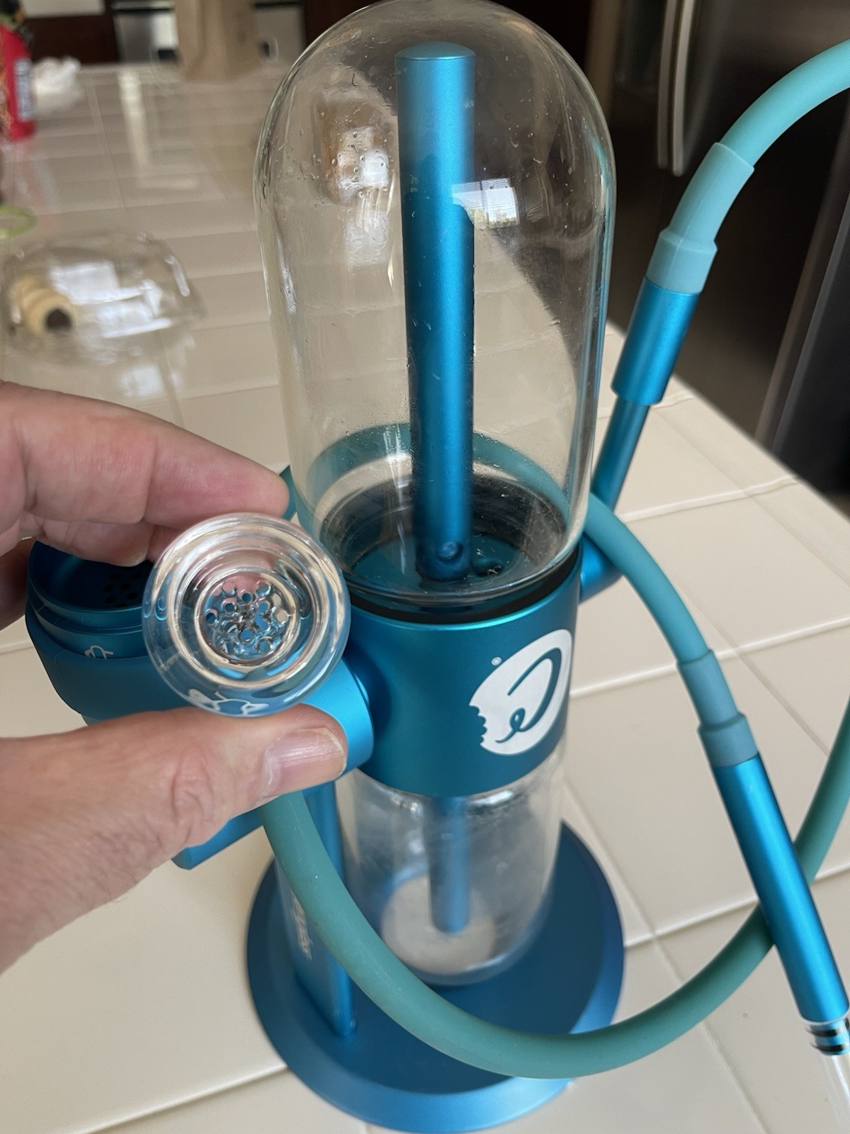 Cookies x Stündenglass Gravity Hookah Blue