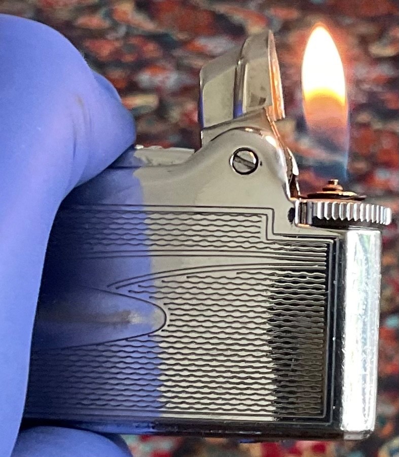 Vintage Ronson Premier Lighter In Working Condition.