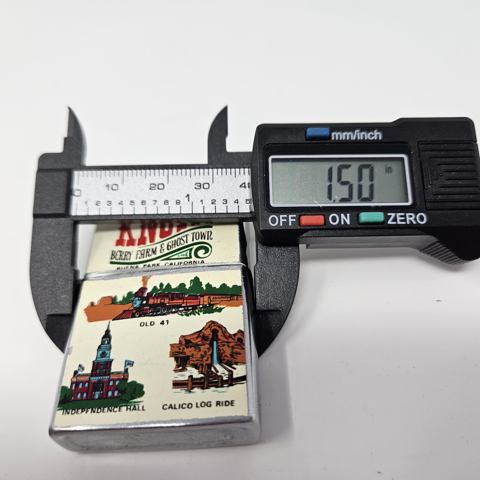 Vintage Knott’s Berry Farm & Ghost Town Souvenir Lighter 1970s RARE!!!