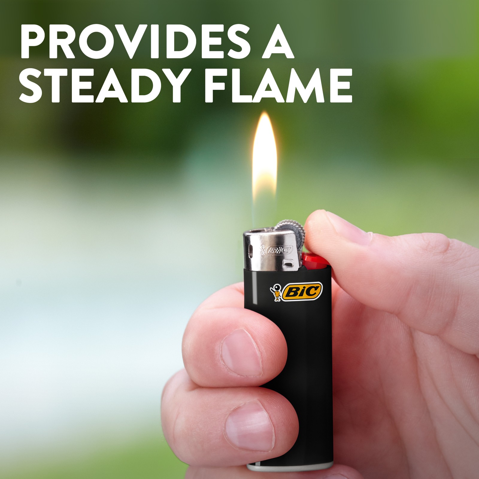 BIC Mini Lighter, Assorted Fashion Designs, Set of 8 Pocket Lighters