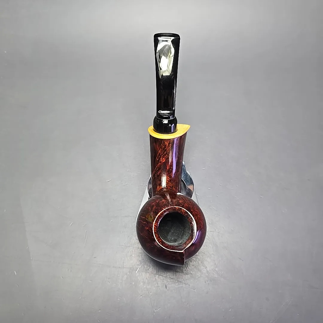 MBSD Briars Modern Masters 2 Smooth Blowfish w/ Boxwood Handmade Briar Pipe, New