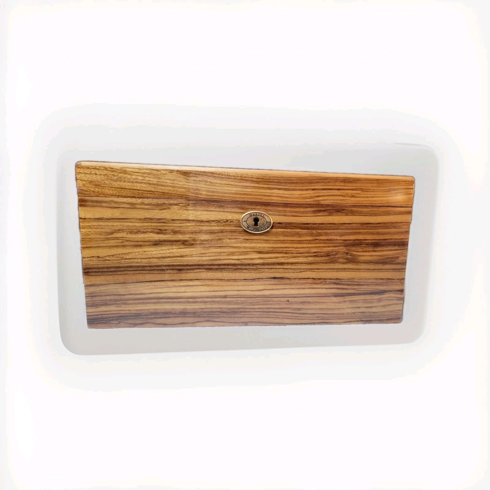 Daniel Marshall Ambiente Humidor for Cigar Zebrawood Edition