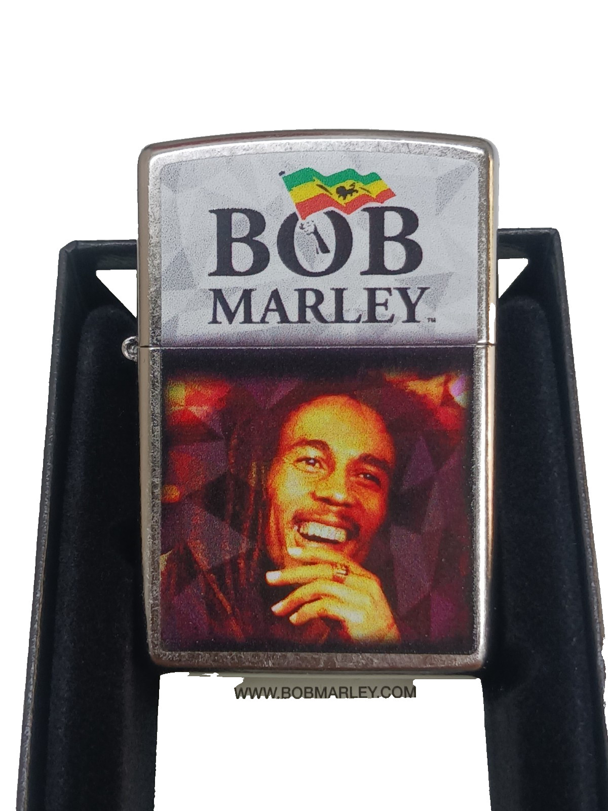 Zippo Bob Marley Street Chrome Color Image 46994