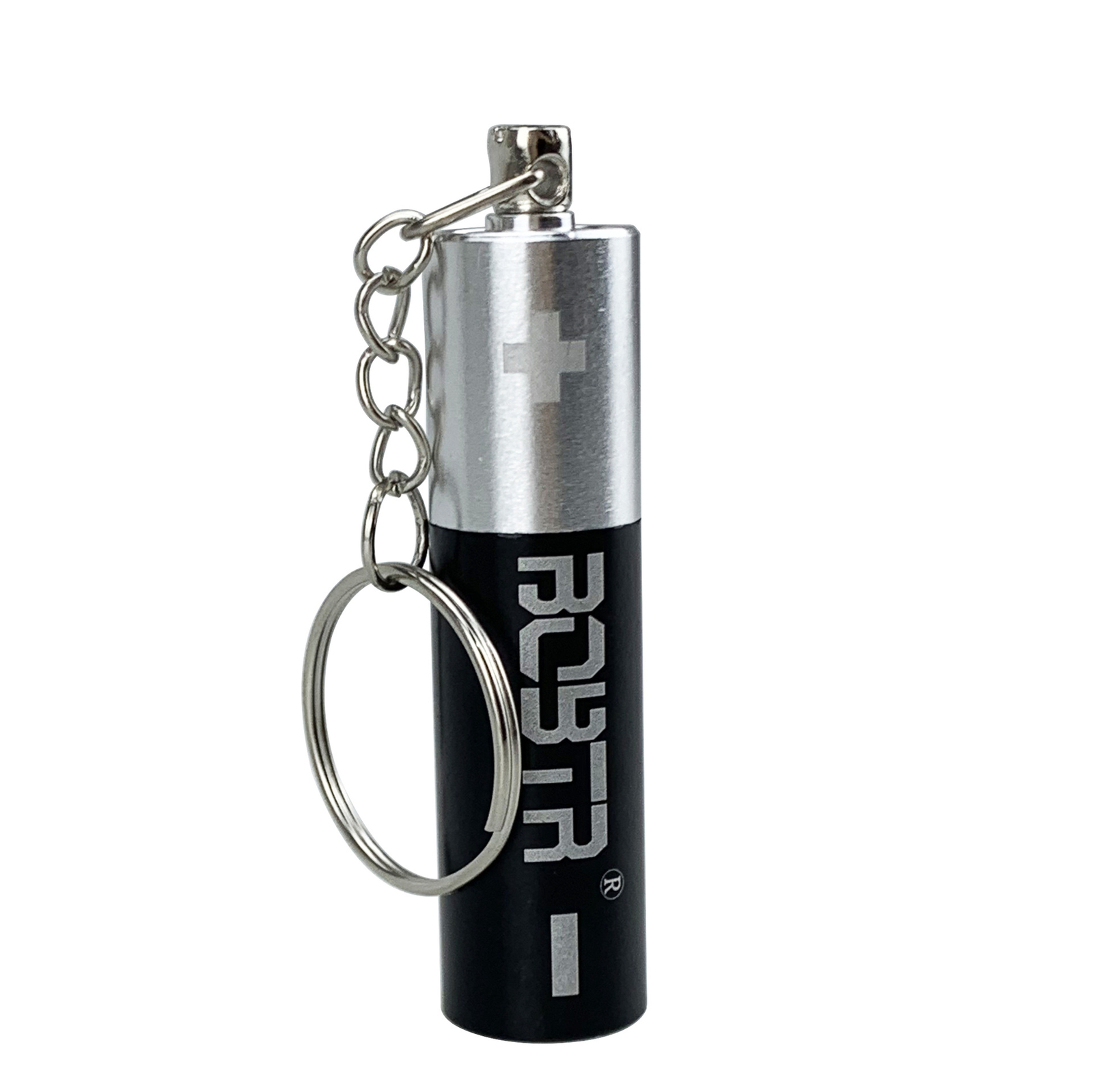 Creative Hanging Buckle Battery Metal Pipe Detachable Portable Keychain Pipe