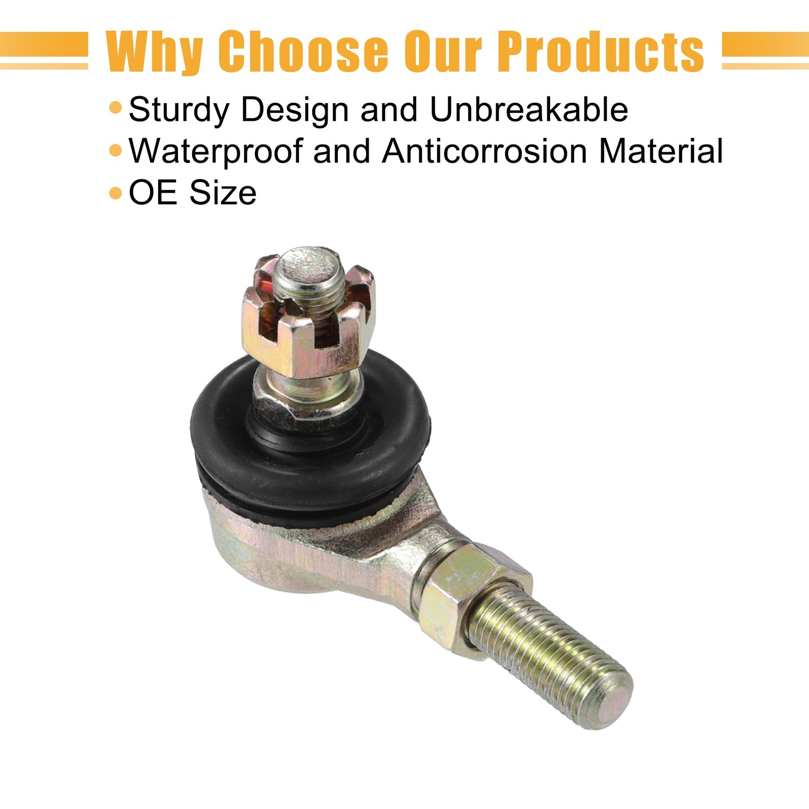 Acropix 18Cm 7.09 Steering Tie Rod End Tie Rod Link Fit For 50Cc 70Cc 90Cc