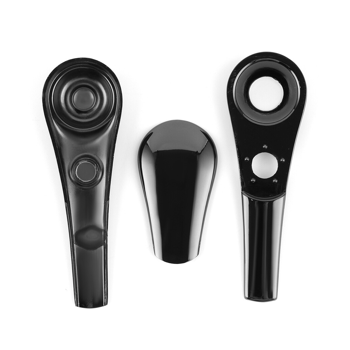 Portable Smoking Pipe Magnetic Metal Spoon Silver With Gift Box fit Men Gift USA