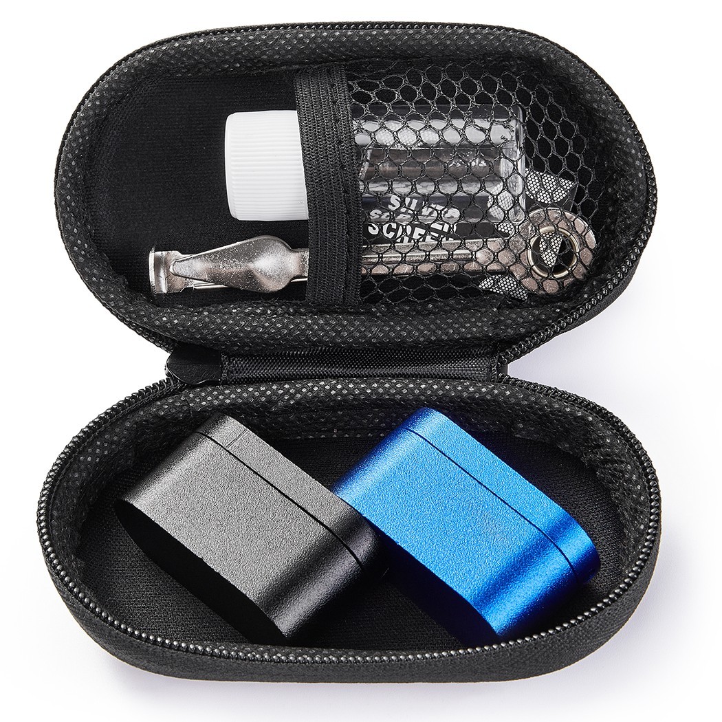 ( Pack of 2 ) 2″ Metal Detachment Mini Tobacco Smoking Pipes with Caps Hand Pipe