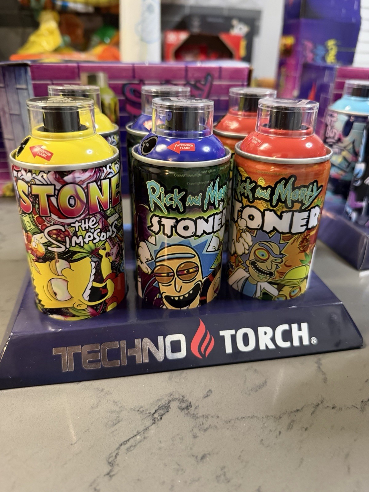 TECHNO SMALL SPRAY CAN TORCH-COUNT 1