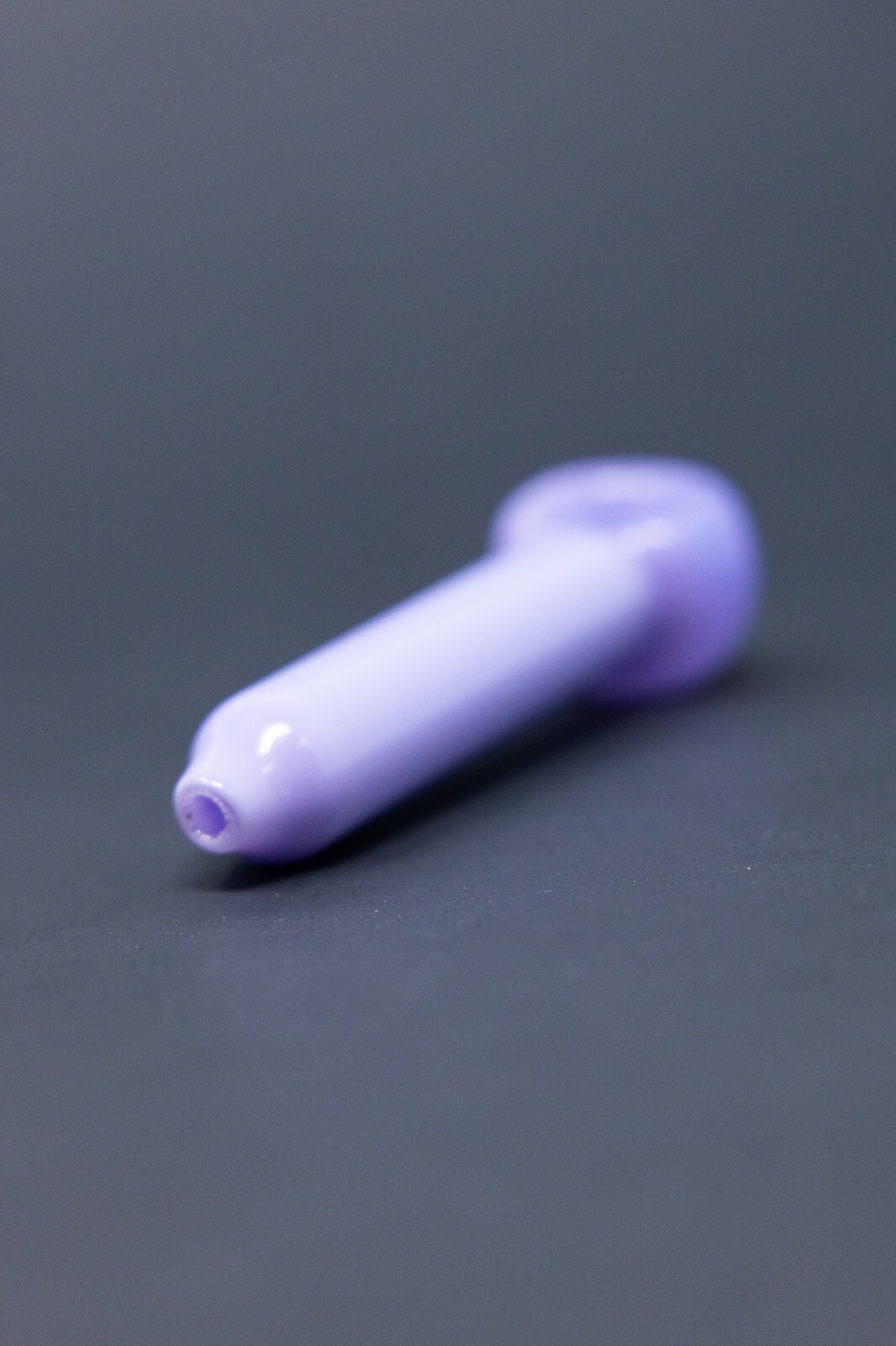 4″ Collectible Lavender Purple TOBACCO Glass Handmade Smoking Pipe