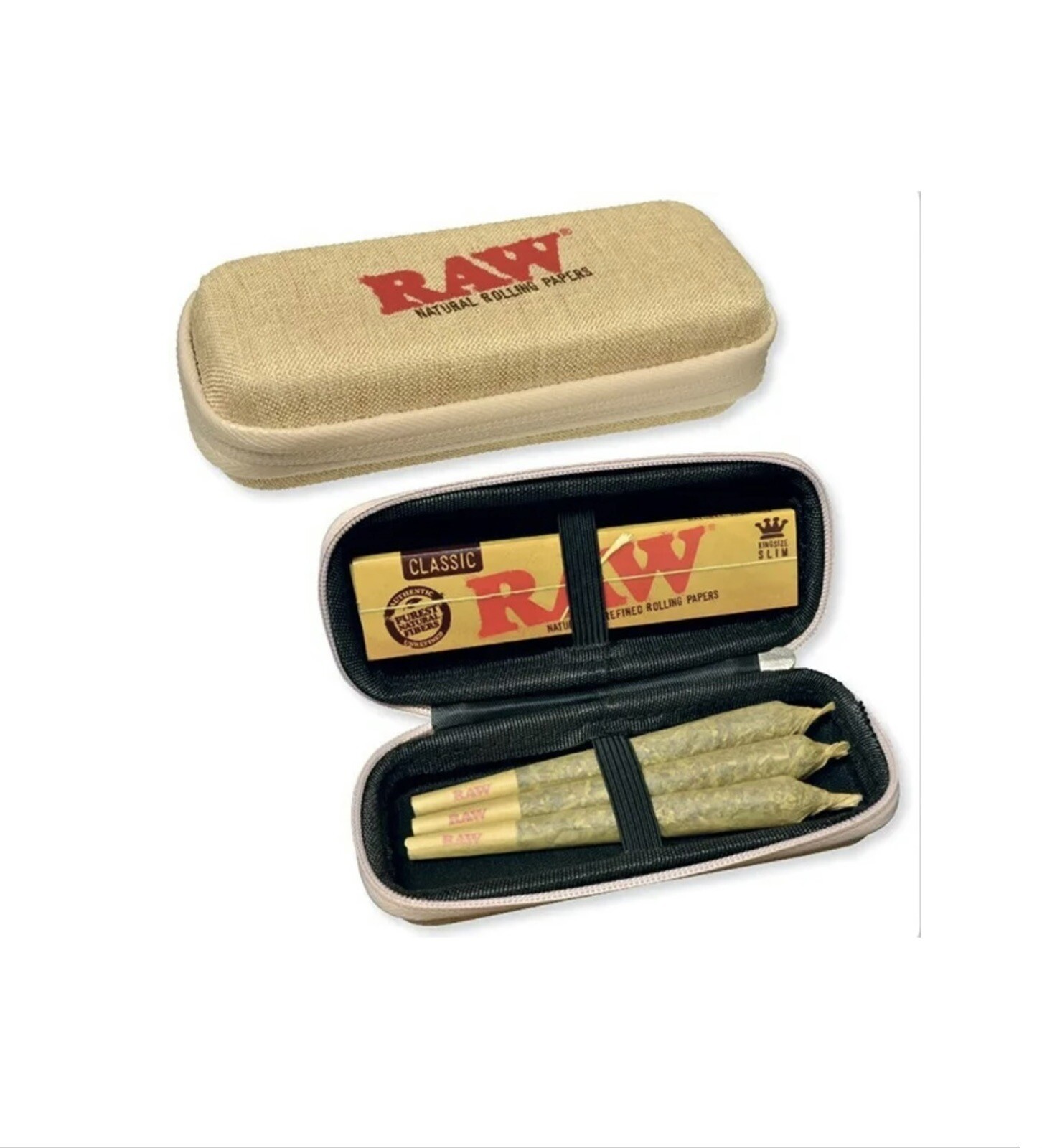 raw classic king size pre rolled cone AUTHENTIC Raw Rolling Paper