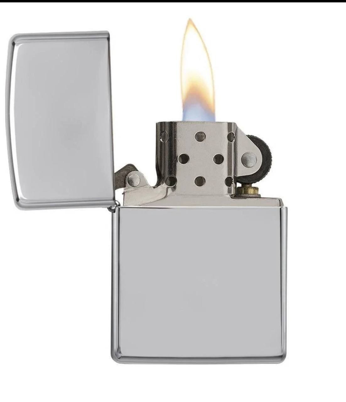Zippo 250 Windproof High Polished Chrome Lighter, New In Box