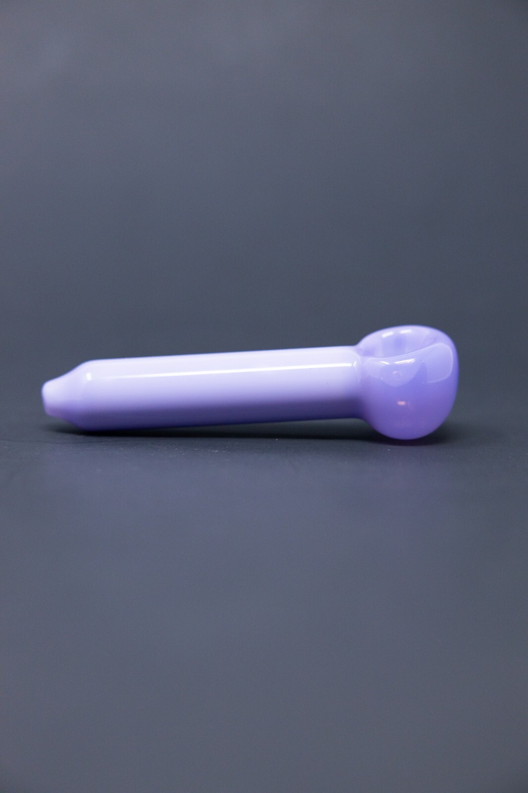 4″ Collectible Lavender Purple TOBACCO Glass Handmade Smoking Pipe