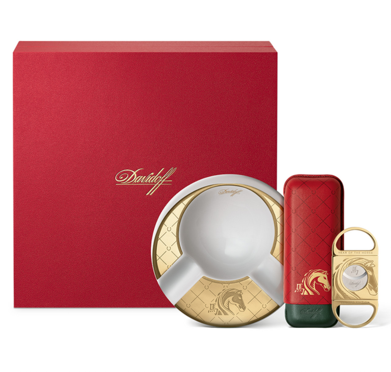 Davidoff Limited Edition Year of the Horse Cigar Kit, 51003751, New In Box