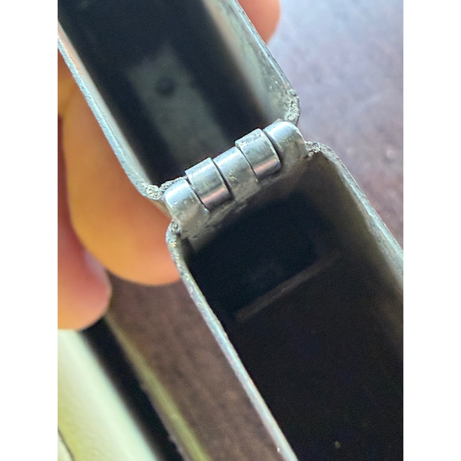 Rare Pre-War Zippo Lighter 1938-1940 PAT 2032695 4 Barrel Hinge Original USA