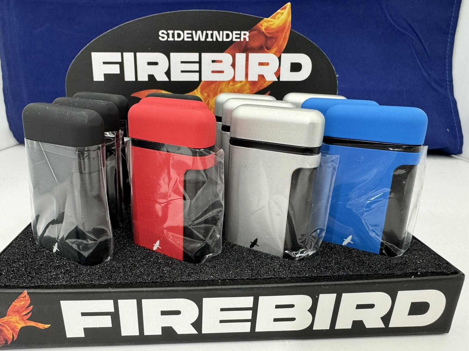 Firebird Sidewinder Cigar Torch Lighter by Colibri – Choose Color