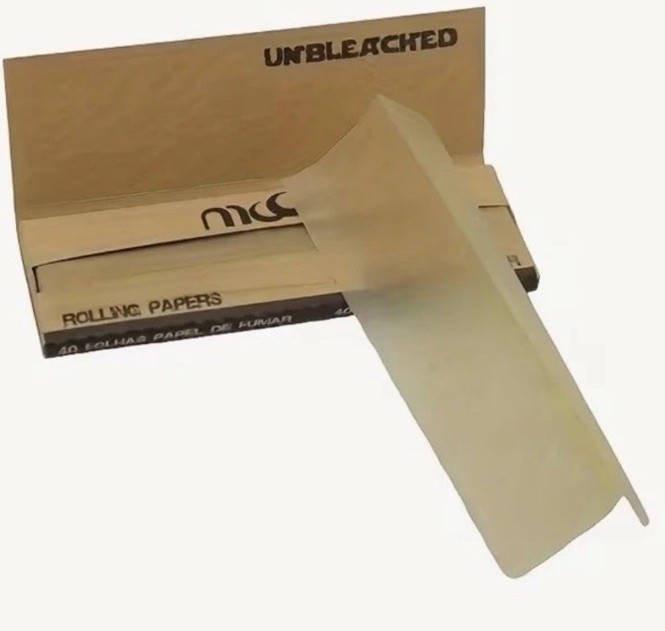 25pk Moon Unbleached Pure Hemp Rolling Papers 1 1/4 Size Rolling Papers 77mm