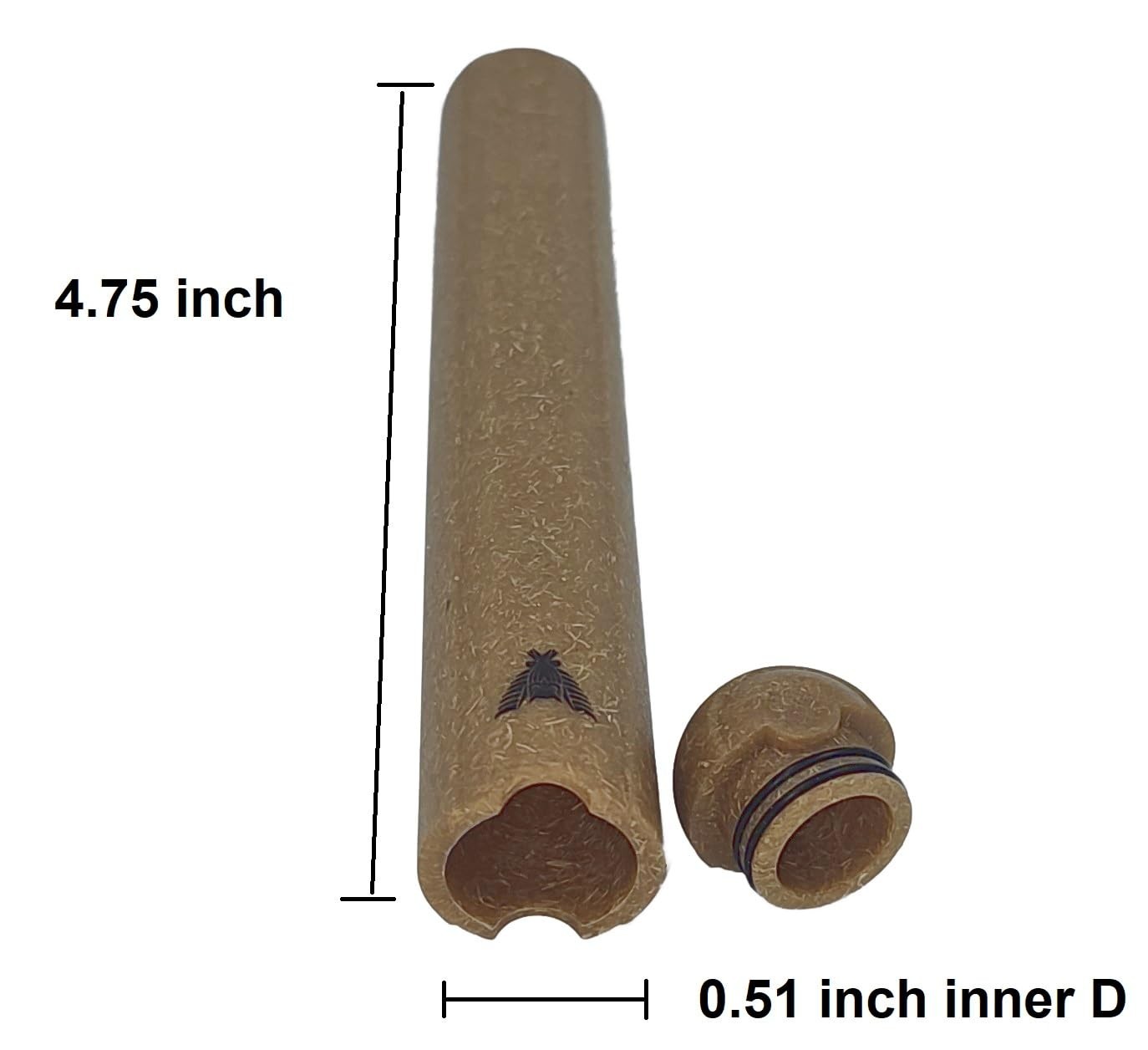 Biodegradable 120mm Cigarette Tube – Airtight and Smell-Proof for Eco-Smokers