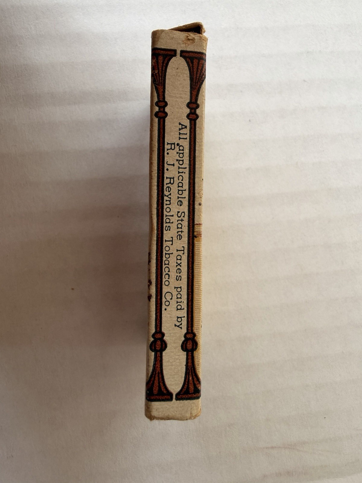 Vintage 1940s Camel Cigarettes EMPTY Sample Pack R.J. Reynolds Tobacciana