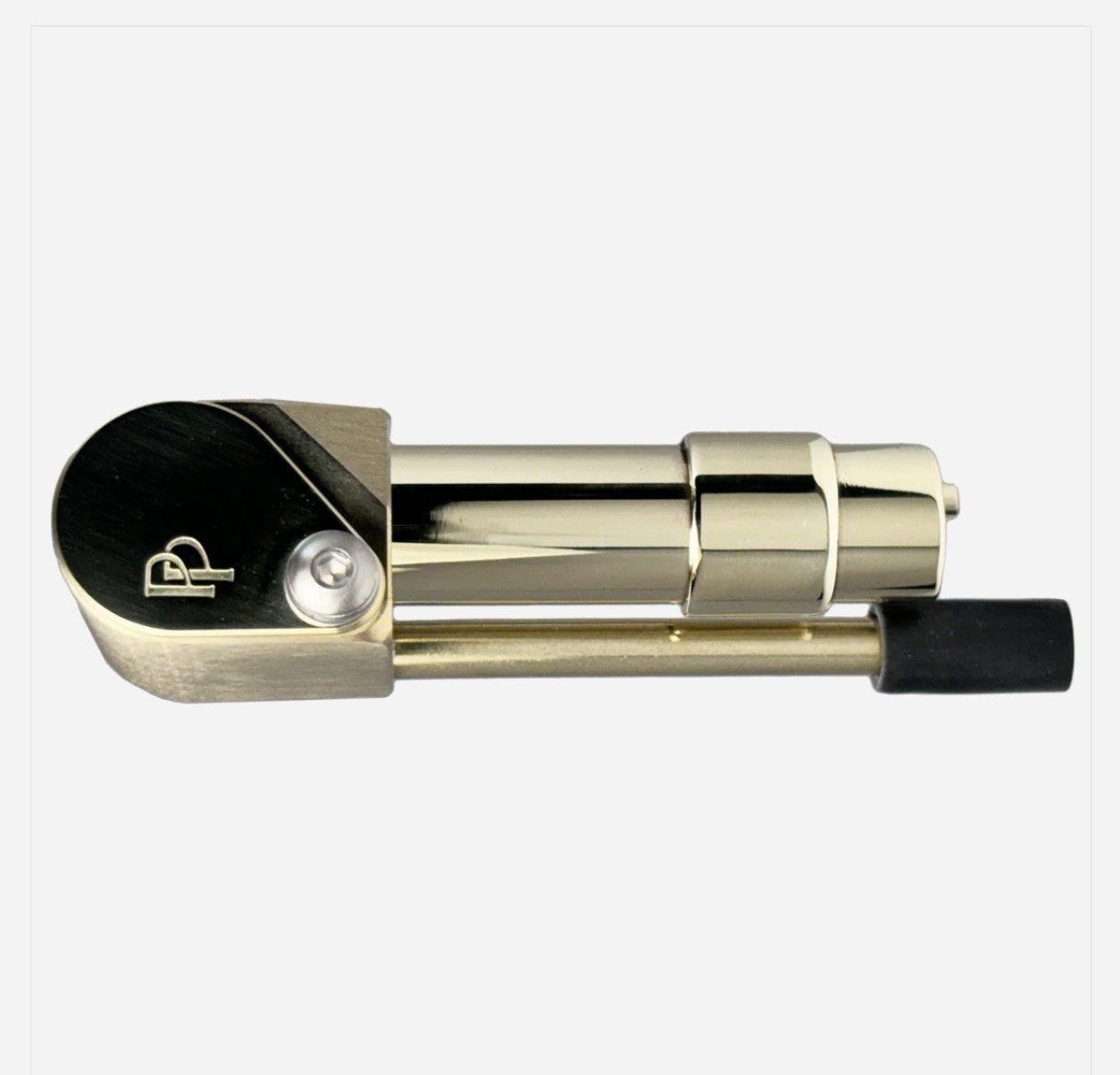 Authentic Original Proto Pipe Classic Solid Brass w/ Poker & Storage Chamber