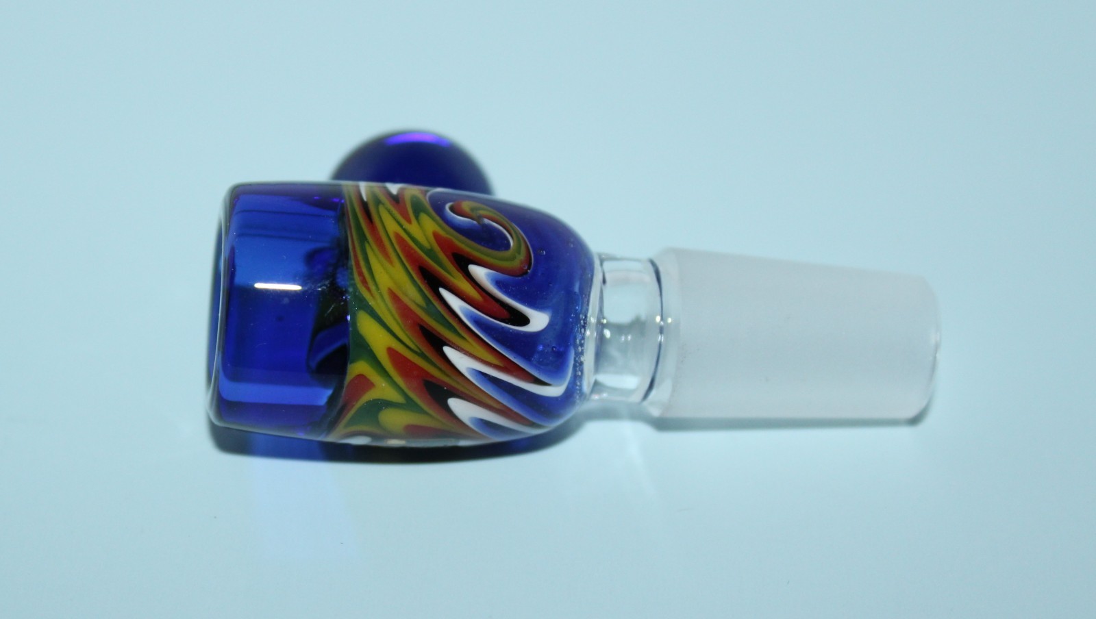 14mm NITRO WAVE Slide Bowl Tobacco w/built-in screen Glass Slide 14 mm