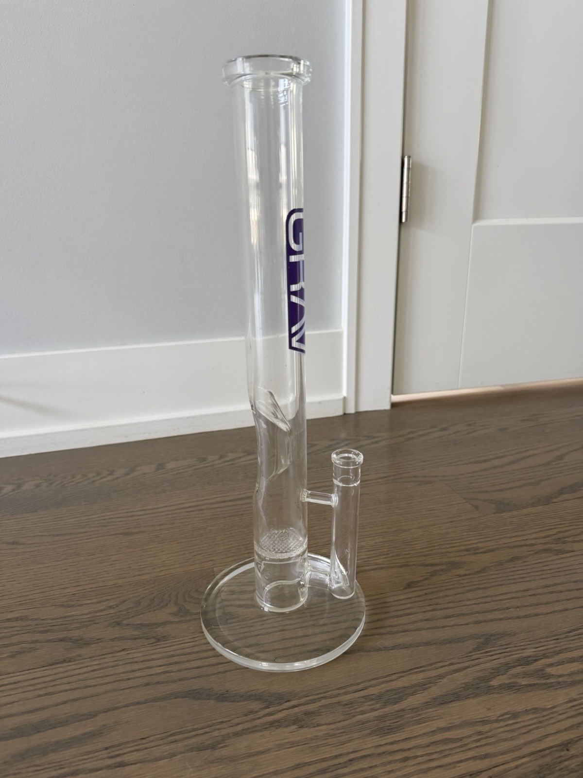 GRAV LABS PIPE SCIENTIFIC Borosilicate Glass, 16” Honeycomb filter w/ Ice Catch