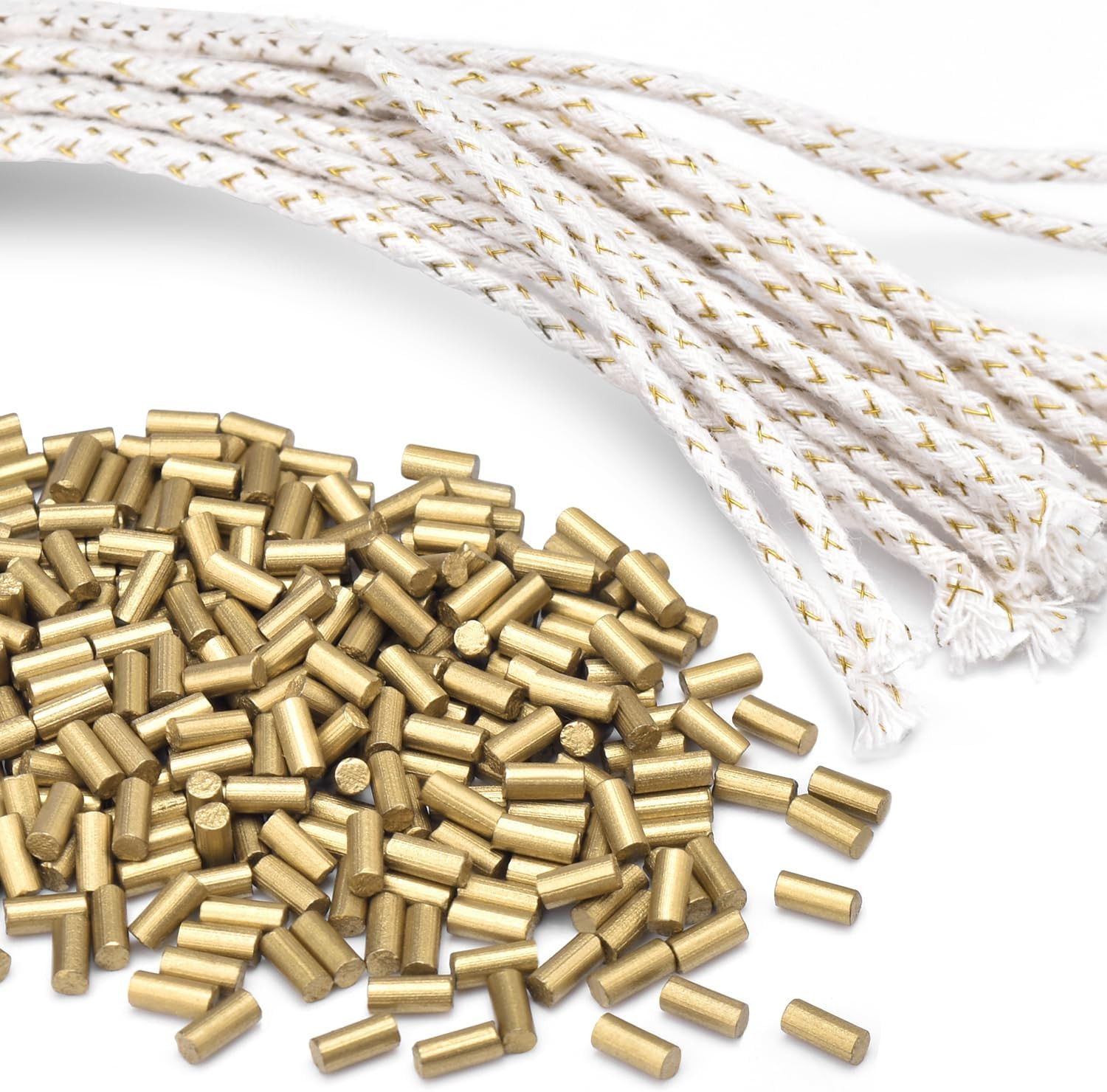 520Pcs Lighter Flints Wicks Replacement,Lighter Repair Kit Include Flint Stones