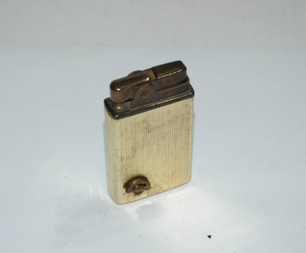 Vintage Crown Musical Lighter Gold Tone Sankyo Music Box AS-IS (X3)