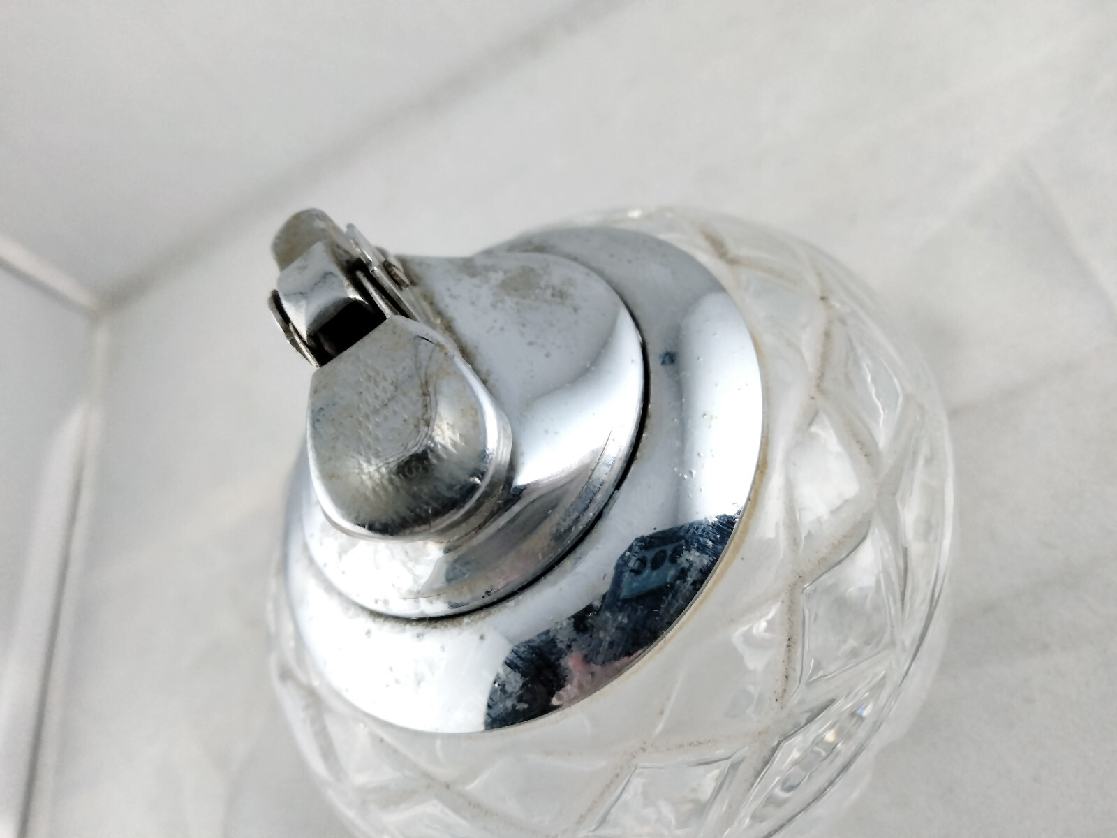 Princess House Highlighter Crystal Glass Table Lighter 4.5” X 3” Desktop Lighter