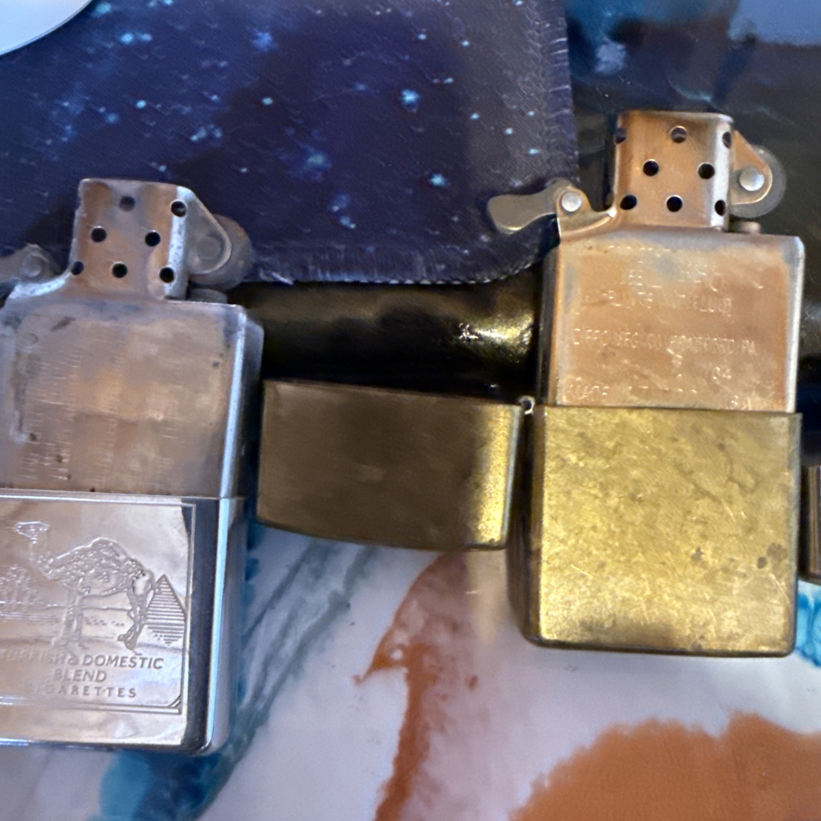 VTG Cigarette Lighter Parts Lot of 10 zippo camel , 1 Bowers Jack Daniels 8 othe