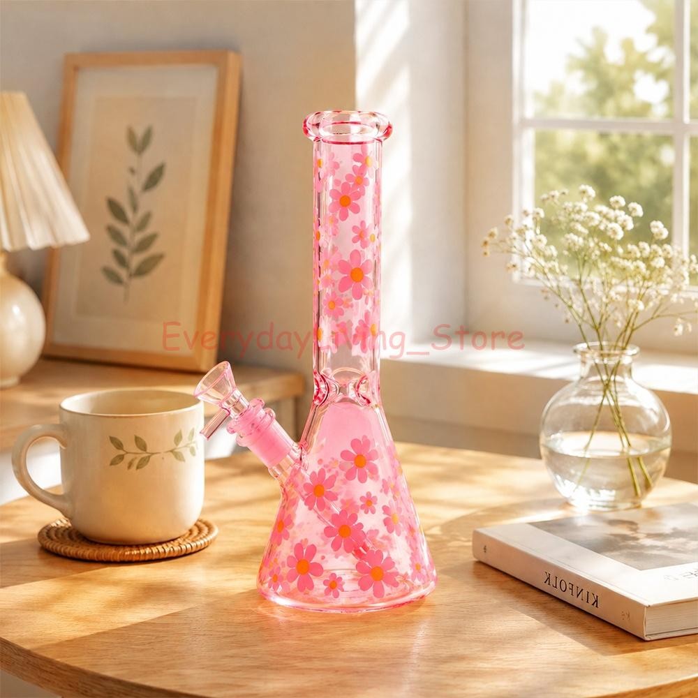 10″ Heavy Duty Glass Beaker Bong Water Smoking Tobacco Pipe 14MM Bowl New