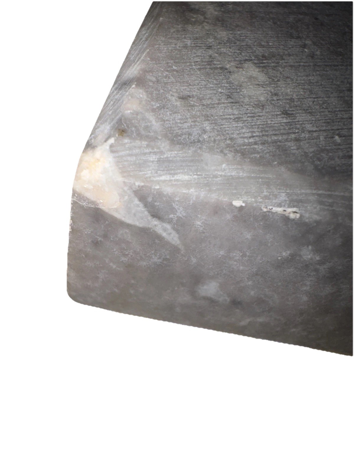 Cuban Crafters Vintage Stone Ashtray Gray Marble Cigar Ashtray Square 4x4x1