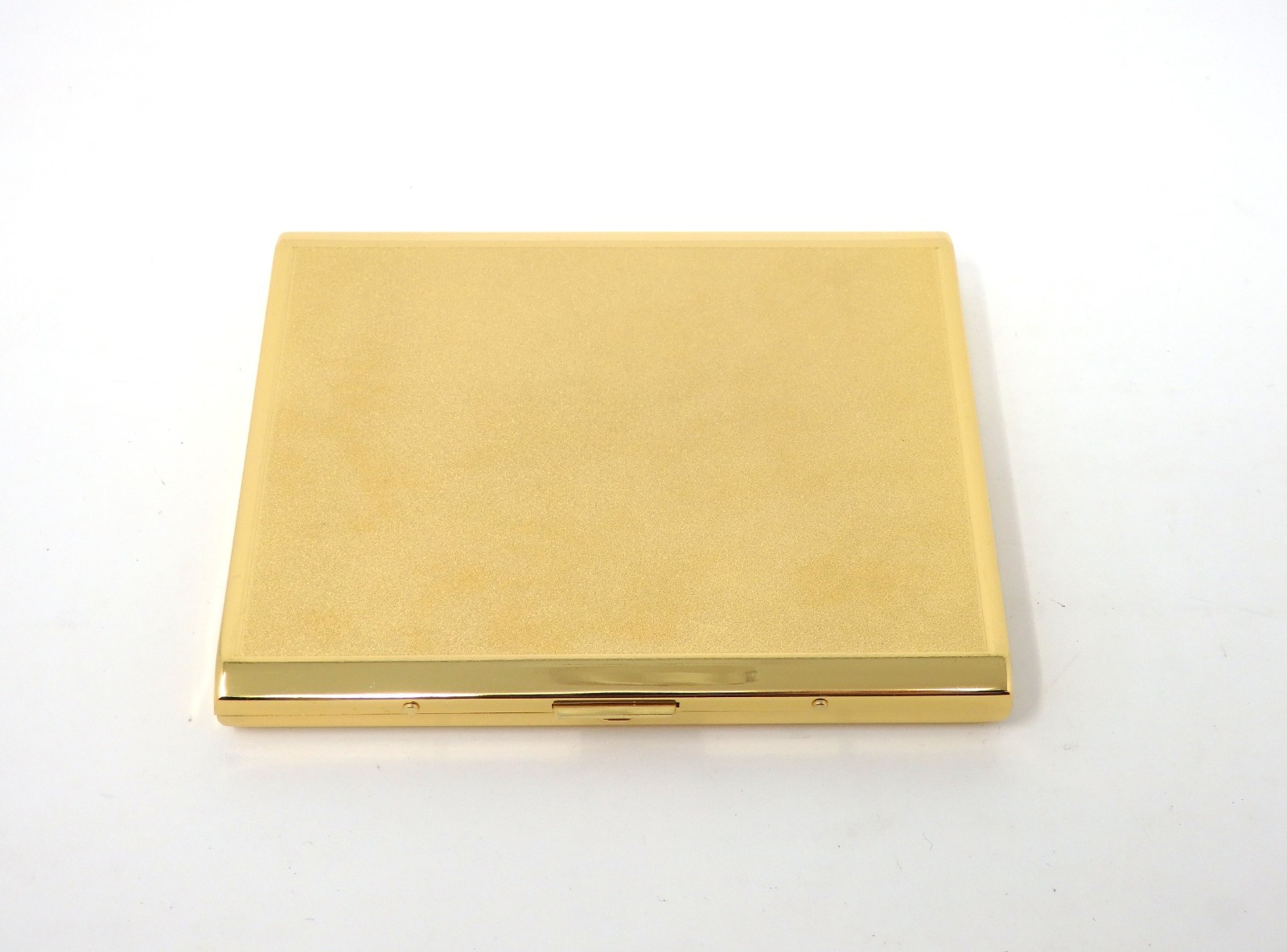 YVES SAINT LAURENT YSL Logo Vintage Cigarette Holder Card Case Gray Unused Mint