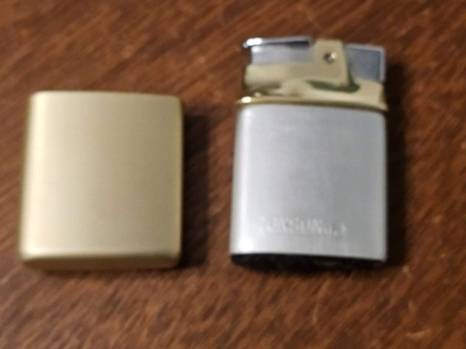 Ronson Pioneer Lighter Unfired New Vintage British Empire Made