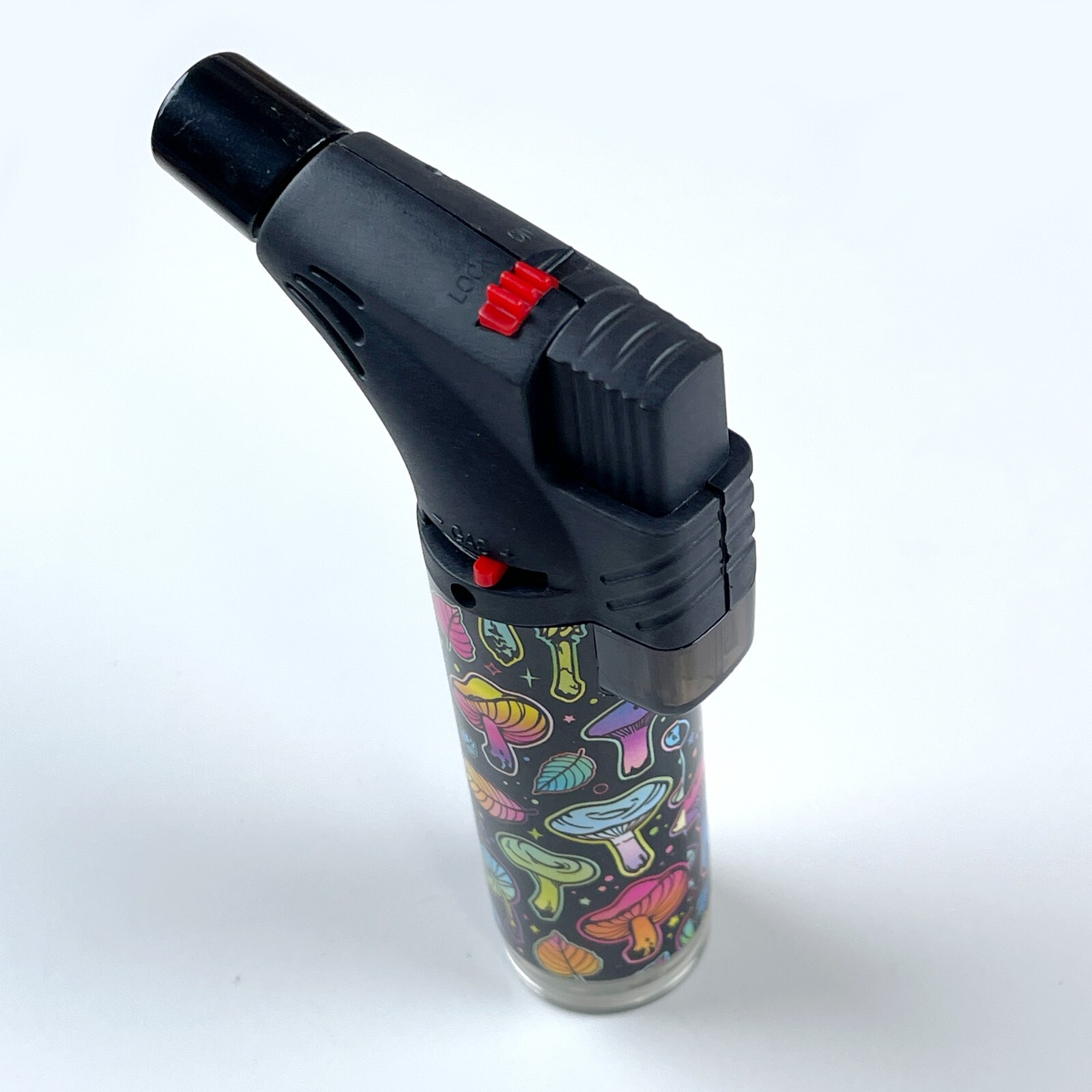 3Pack Jumbo 4″ Single Jet Flame Torch Gun Lighter Refillable Lockable Colorful