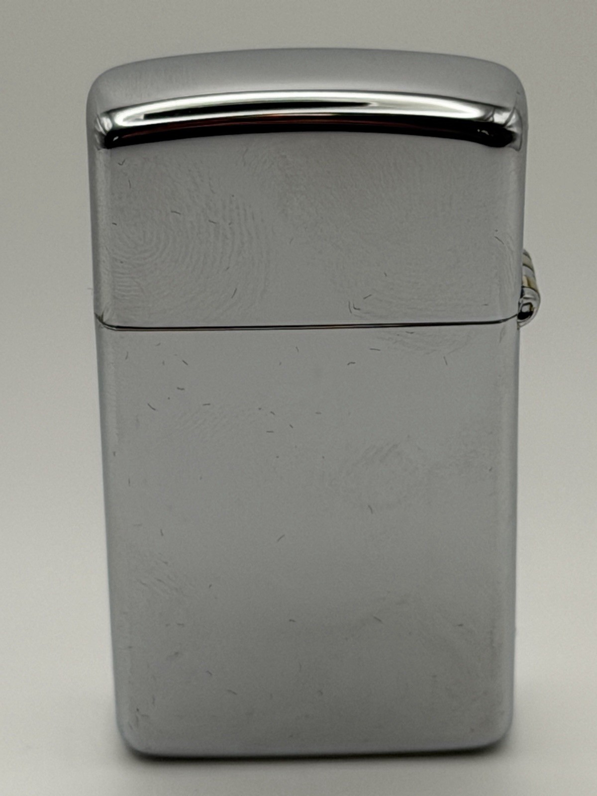 Vintage 2000 Teddy Bear High Polish Chrome Slim Zippo Lighter New B10