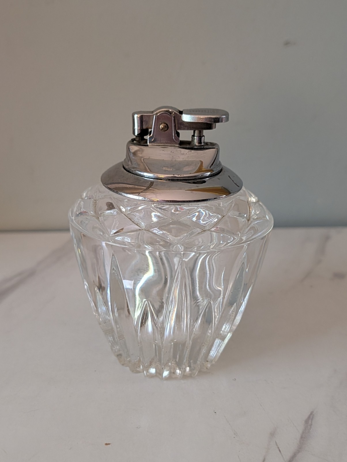 Vintage Crystal Table Lighter Princess House