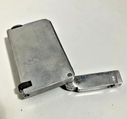 Vintage Aluminum Block Lighter No Brand Lighter