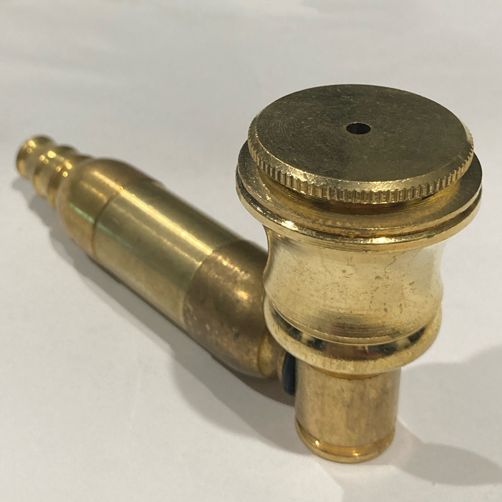 Inhale Solid Brass Super Large Bowl chamber herb tobacco metal smoking pipe