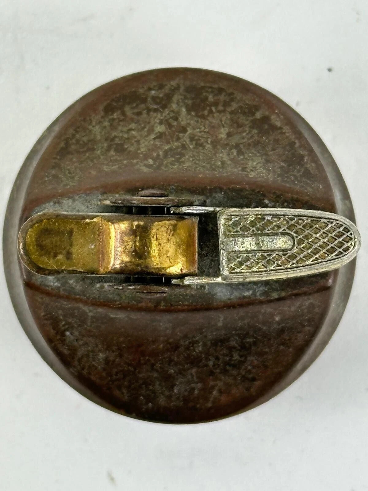 Vintage Brass Table Lighter Untested