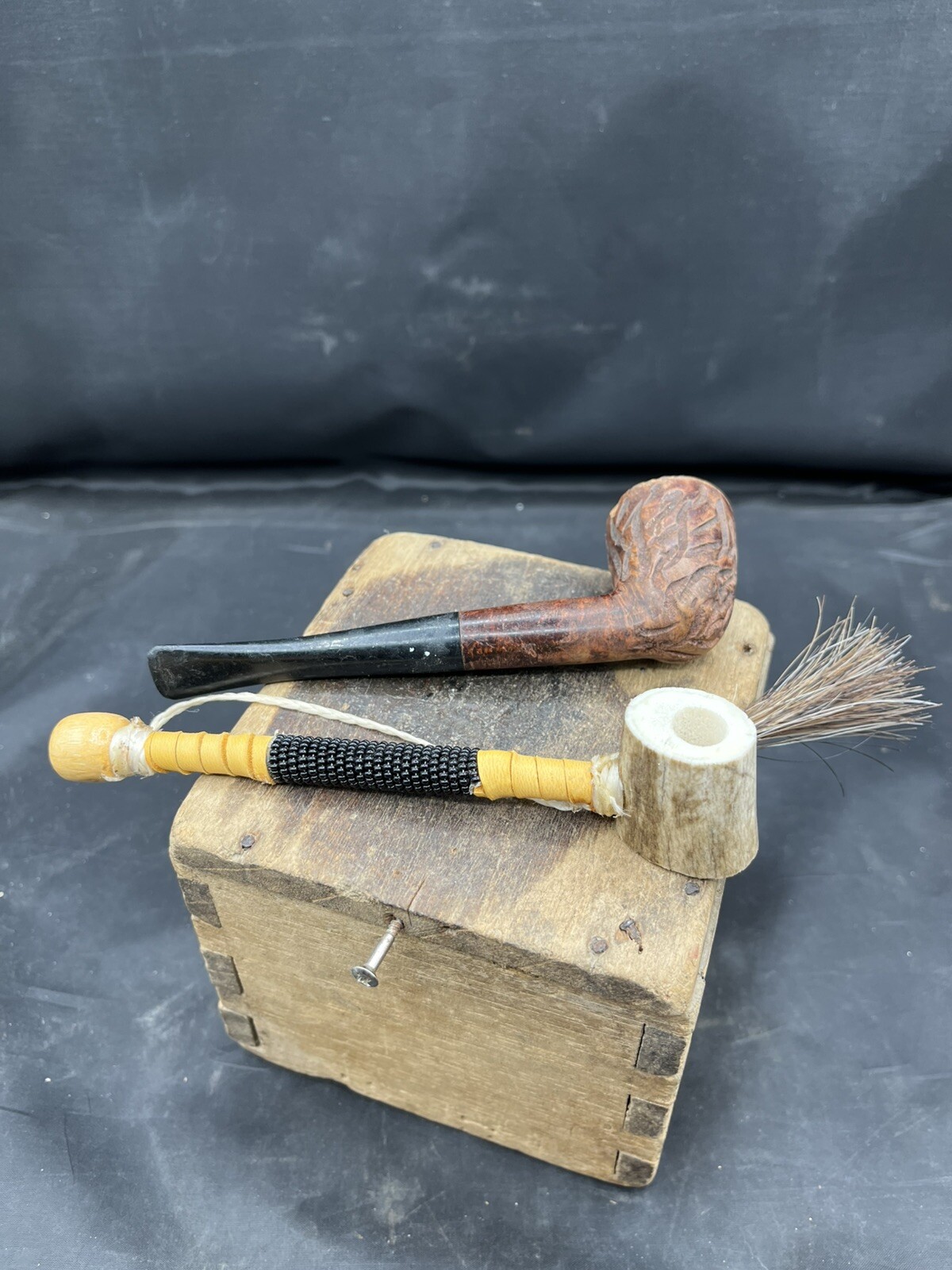 Dr. Grabow Antler Homemade Pipe.