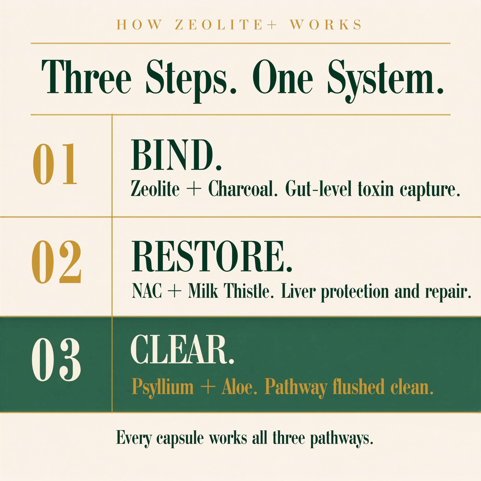 Zeolite Binder Detox – Parasite Cleanse for Humans – 8-in-1 Clinoptilolite, A…