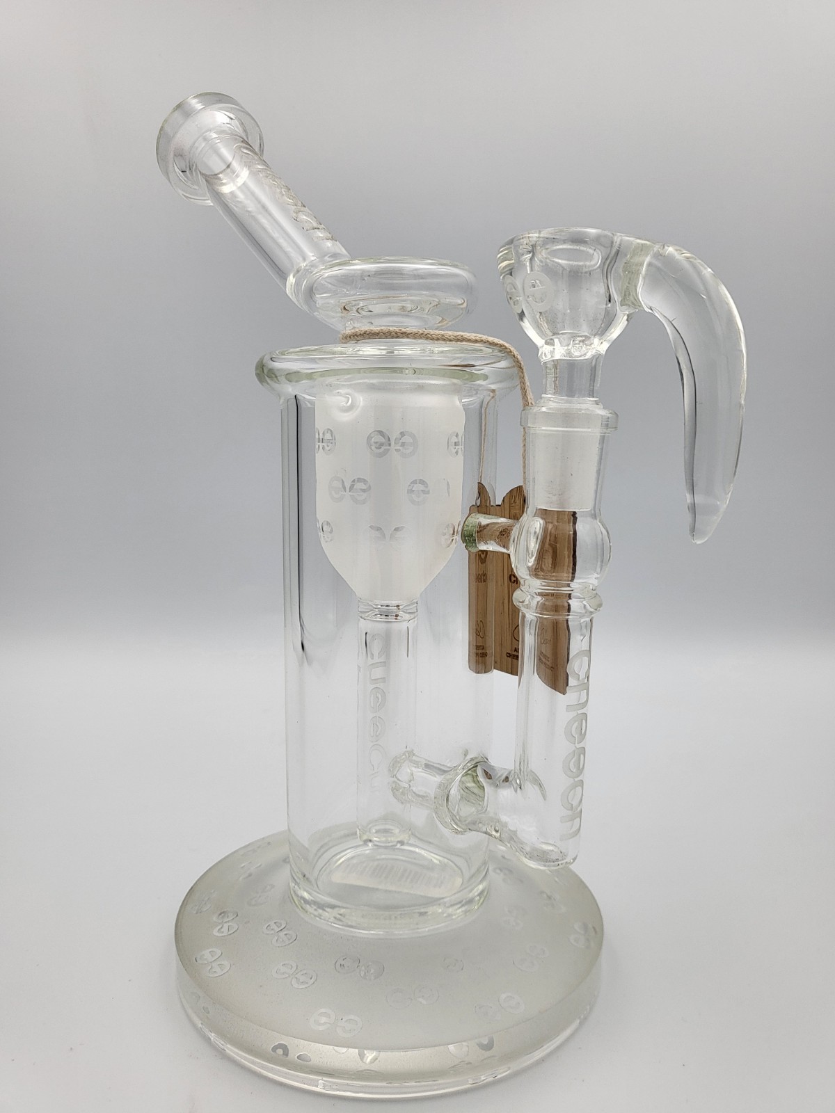 Cheech Glass 10″ Frost Incycler Glass Water Pipe Hookah Bong Heady Rig