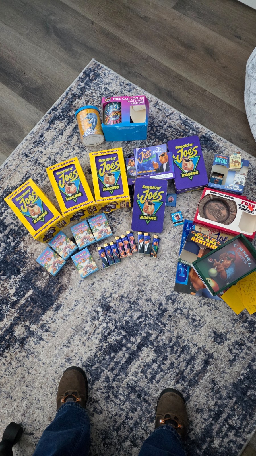 Joe Camel Collectibles lot-Vintage never opened, excellent condition