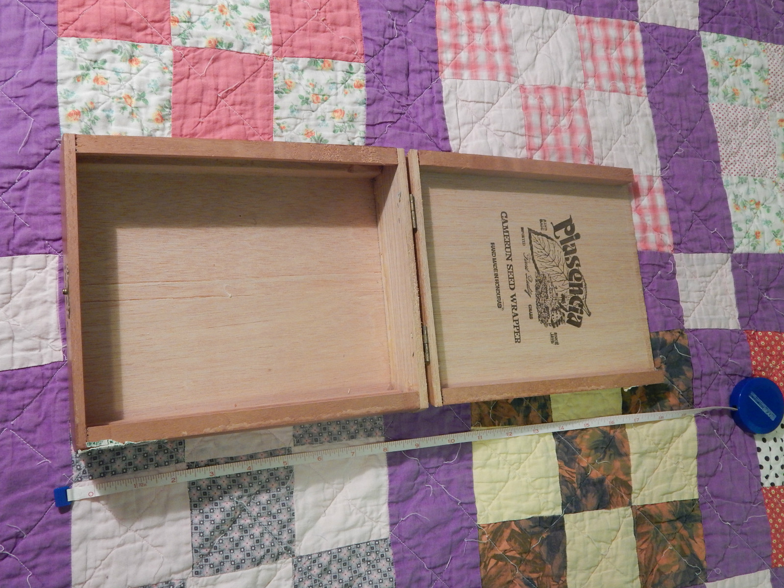 Plasencia (WOOD CIGAR BOX) w/ Honduras Tax Stamp (Viajante) FREE SHIP. – Ltd.