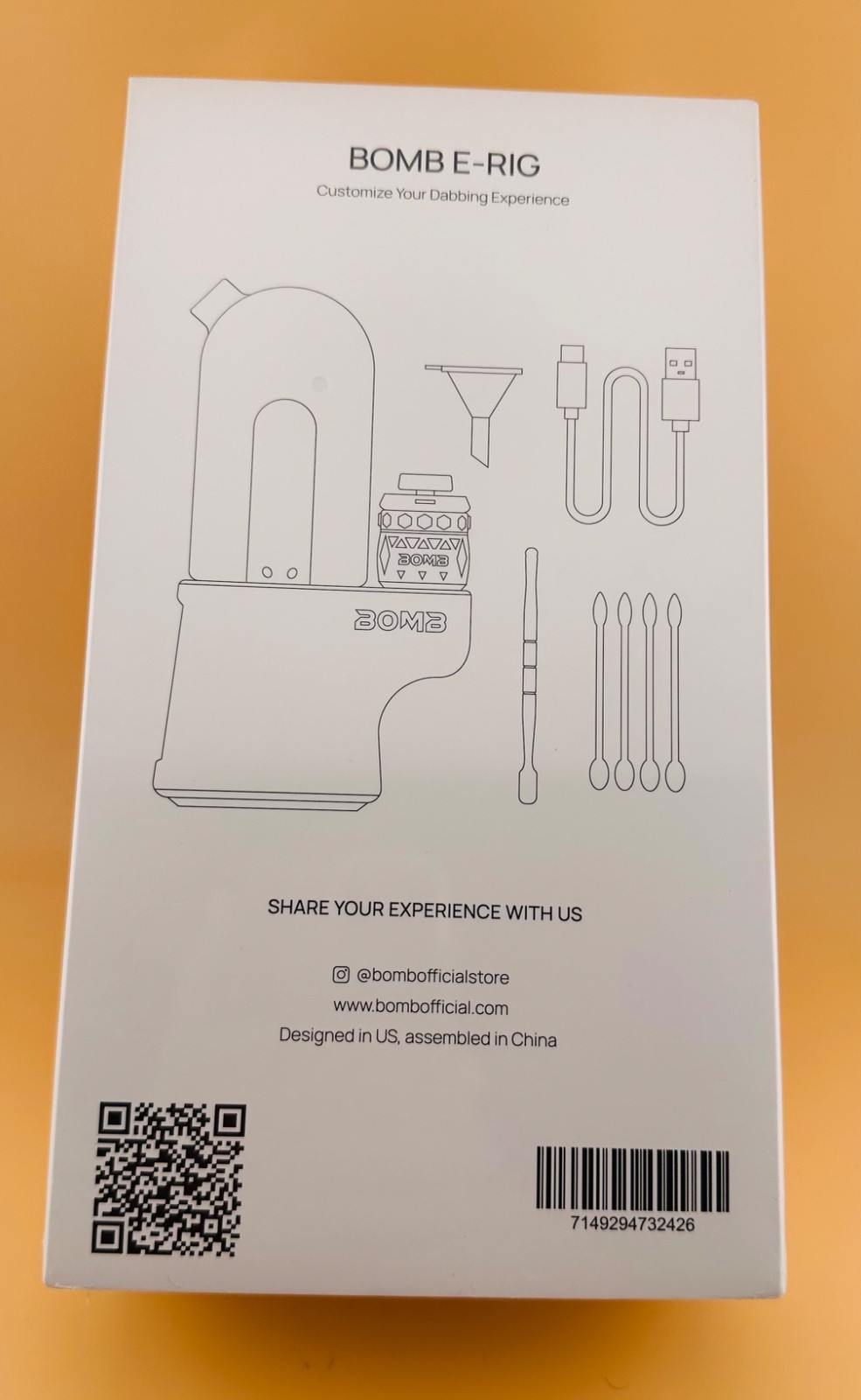 Bomb Erig Aerix – Portable Electric Rig