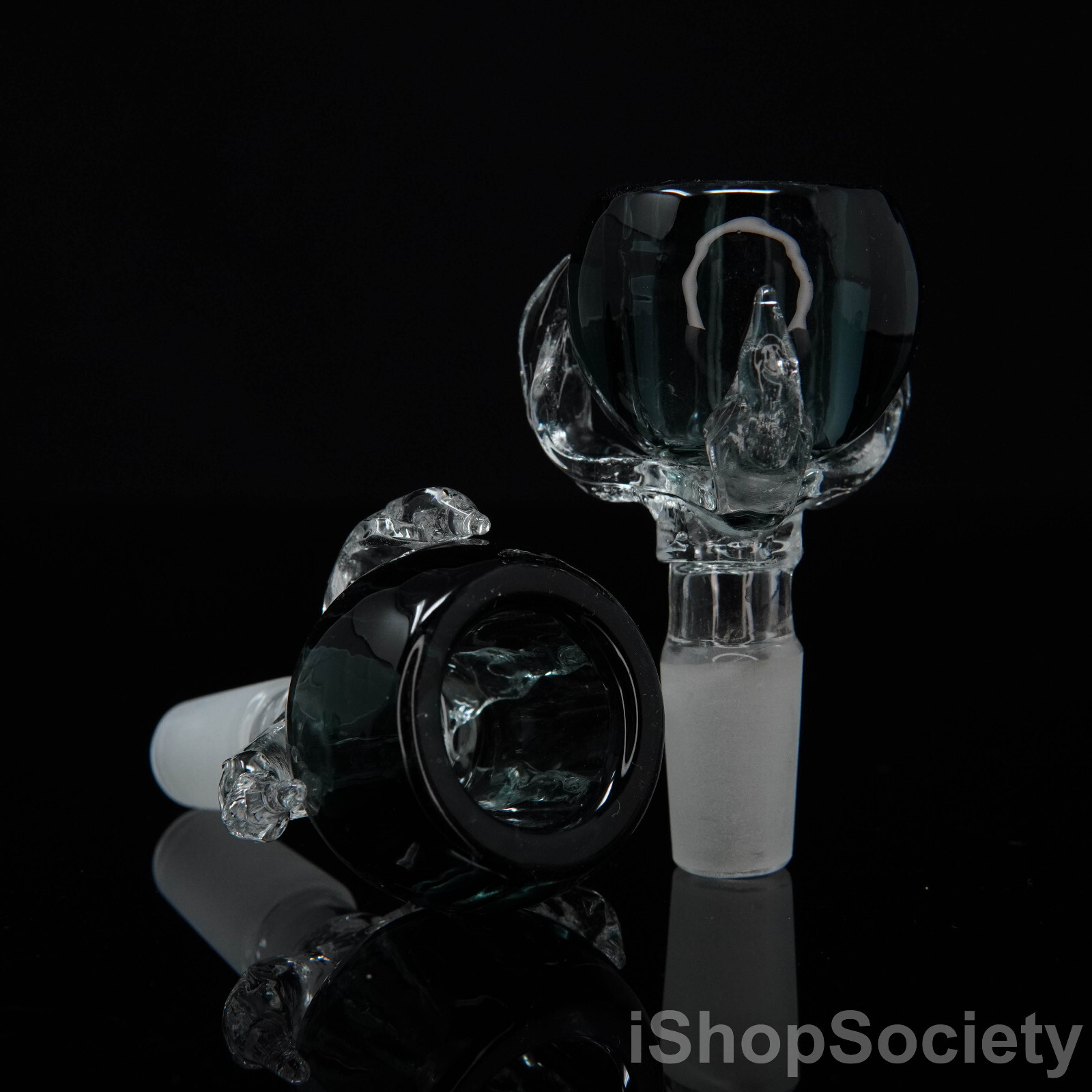 3″ Dragon Claw Slide Bowl 14mm Water Pipe Hookah Head Piece Thick Glass Bowl BK
