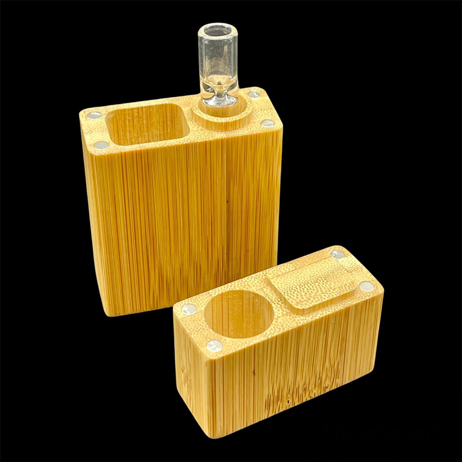 Wooden Dug Out Box 3.5” Inch. One Hit