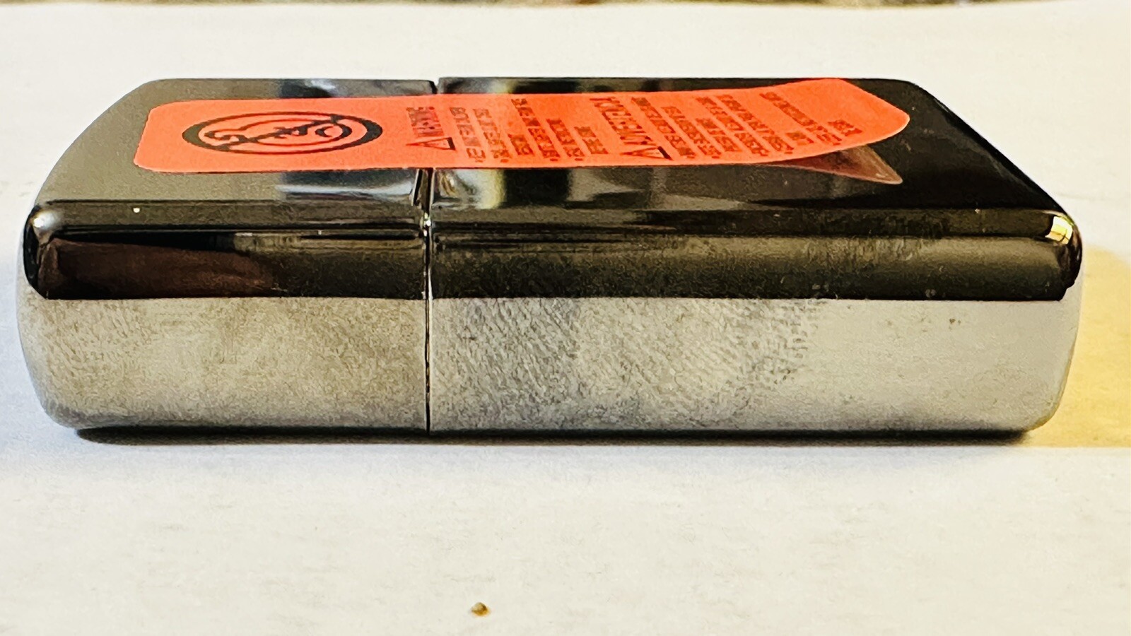 Zippo Black Ice Windproof Pocket Lighter, #150 Lifetime Warranty 2006 Mint
