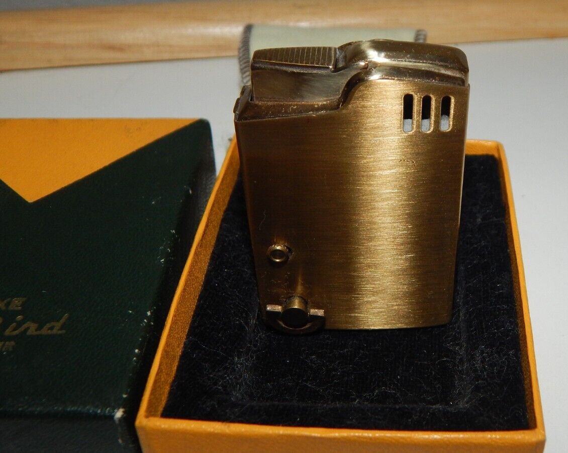 BLUE BIRD Music Lighter Perry Como’s Kraft Music Hall Unfired in Original Box